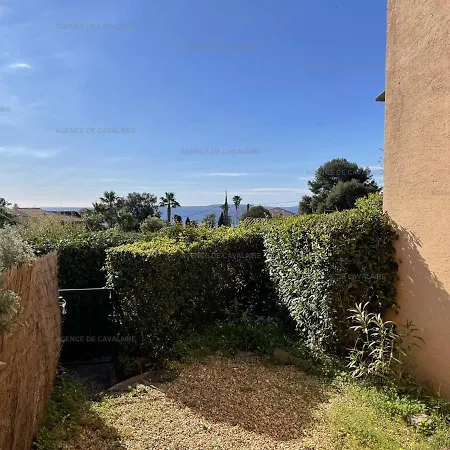 Rez-de-jardin T2 Avec Terrasse Et Parking Le Rayol-Canadel-sur-Mer